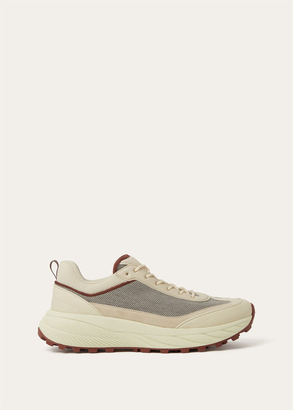 Loro Piana Panelled Lace-Up Sneakers