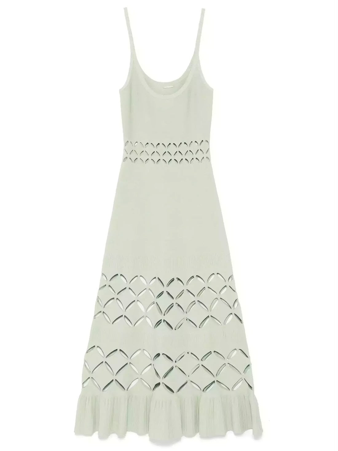 Alaïa Geometric Cutout Midi Dress