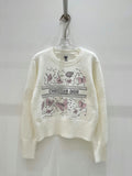 Dior Butterfly Motif Crew-Neck Sweater