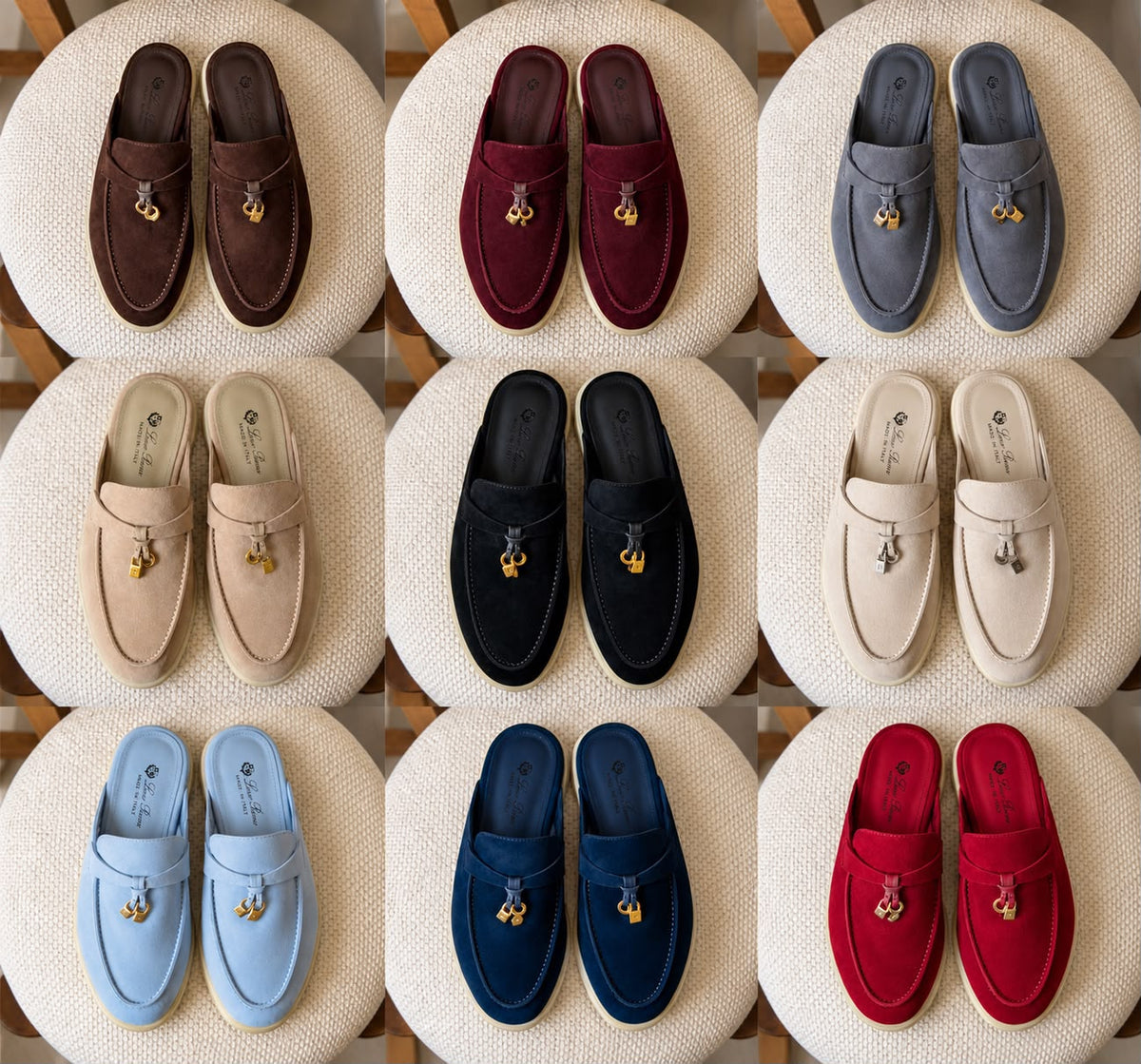 Loro Piana Charm Mule Loafers