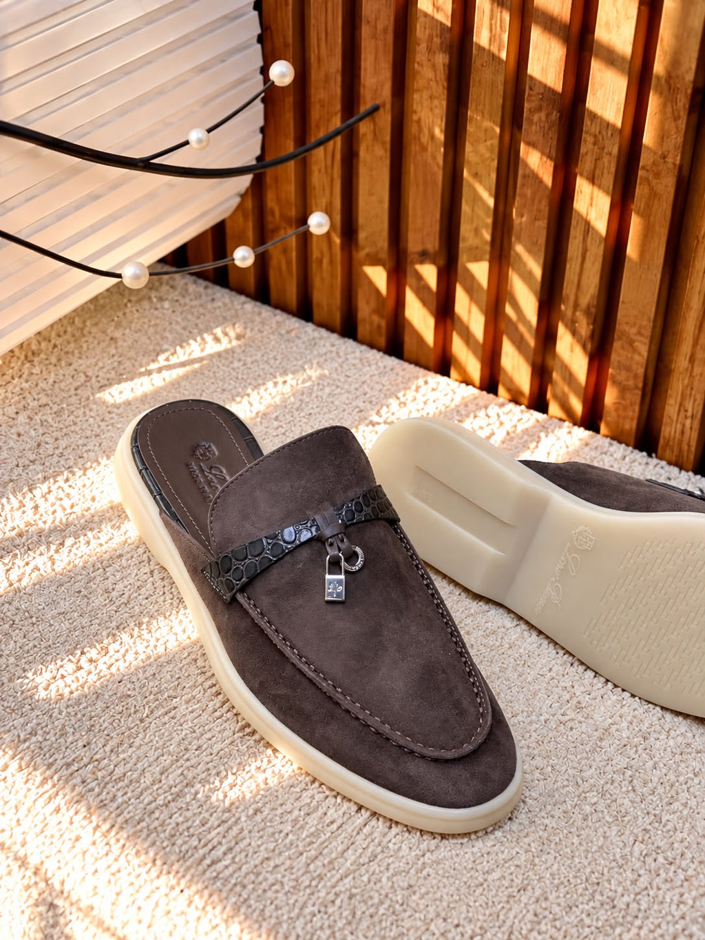 Loro Piana Pink Suede
