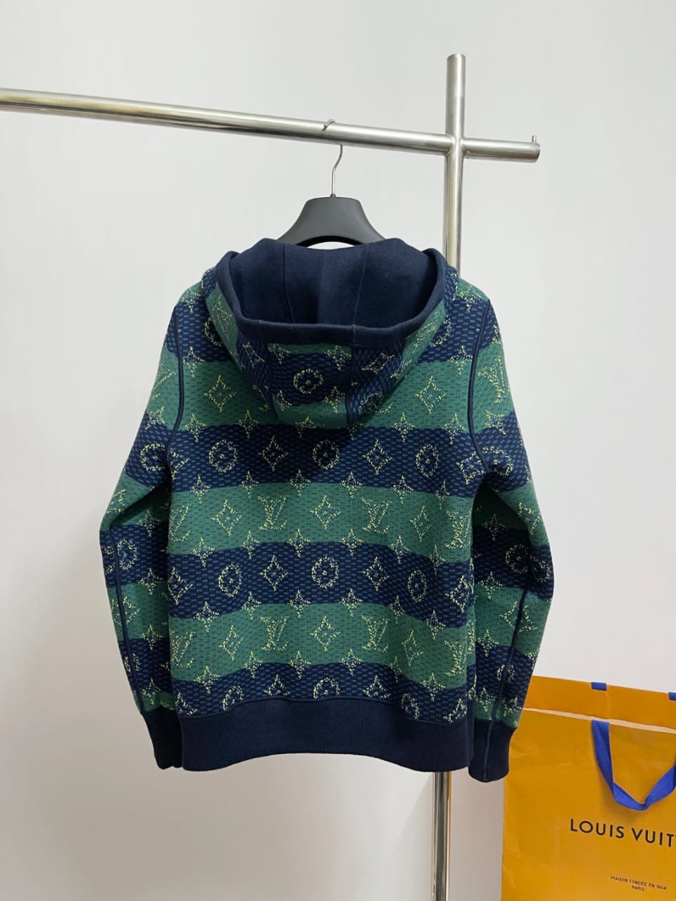 Louis Vuitton Men’s Reversible Zip Hoodie