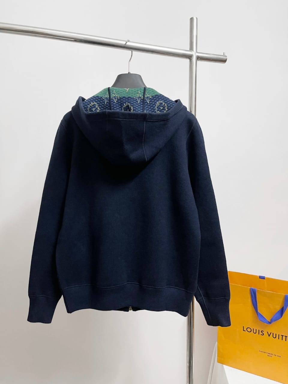 Louis Vuitton Men’s Reversible Zip Hoodie