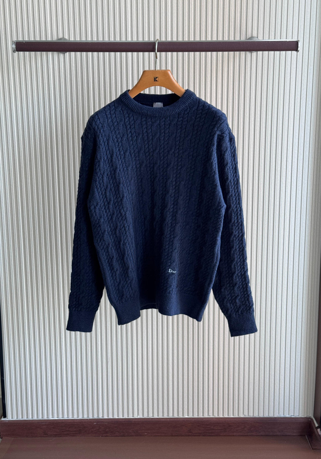 Dior Men’s Textured Knit Sweater