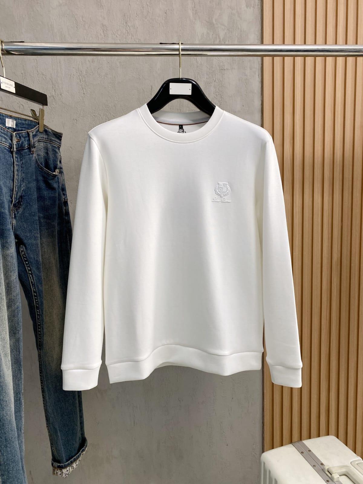 Loro Piana Men’s Logo Sweatshirt