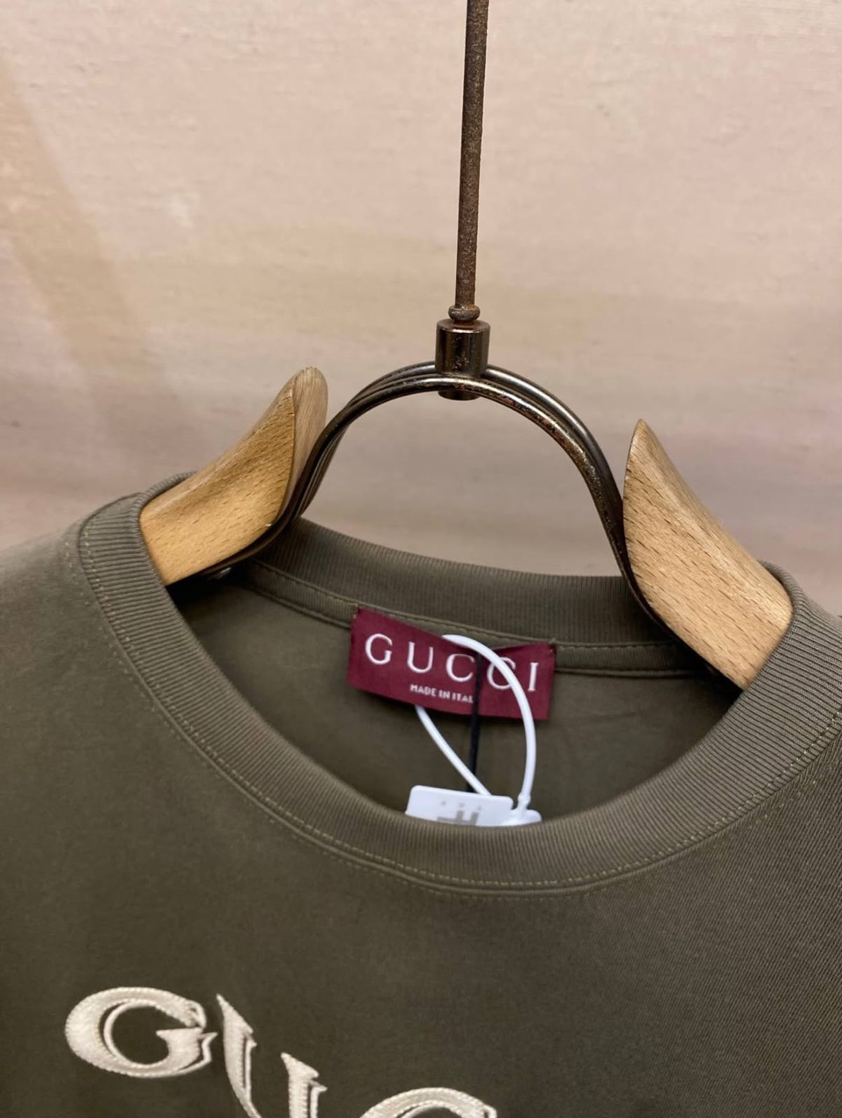 Gucci Olive Logo T-Shirt