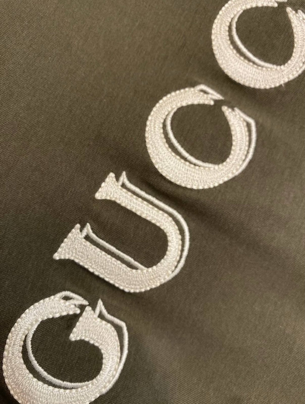 Gucci Olive Logo T-Shirt