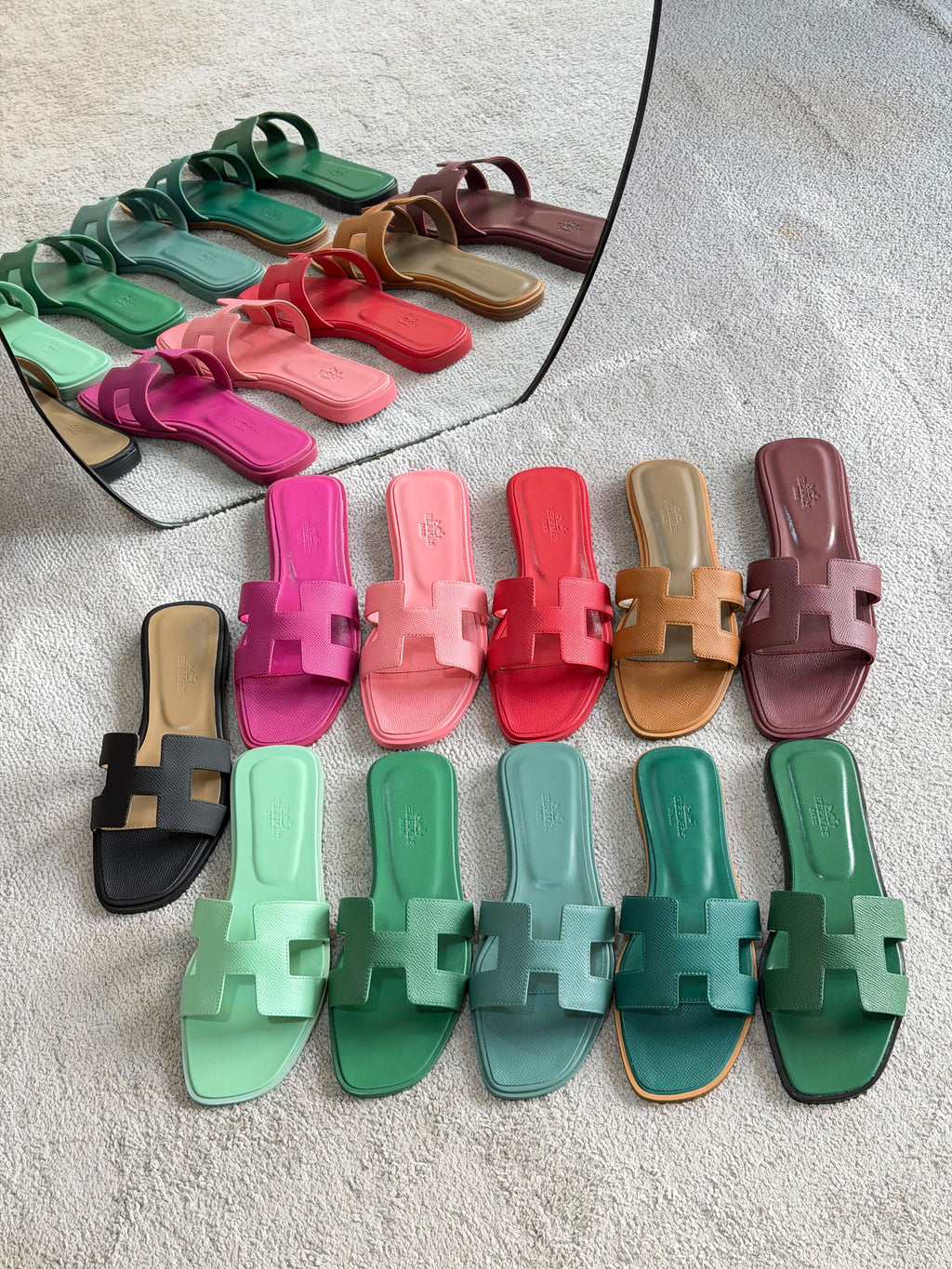 Hermès Oran Flat Sandals