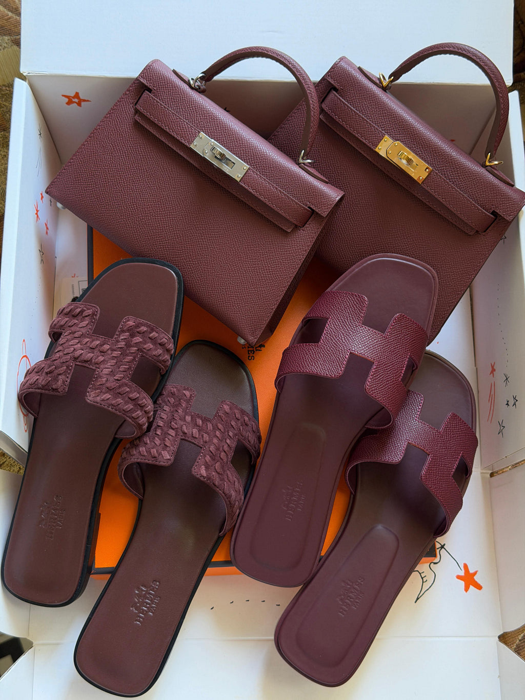 Hermes Mini Kelly 19cm Hand Made