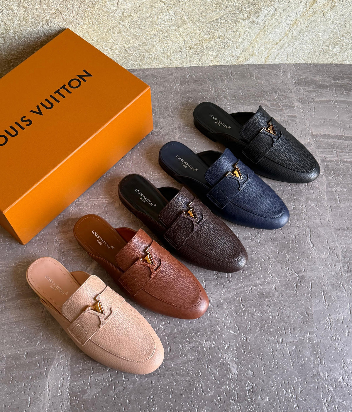Louis Vuitton LV Mare Open-Back Loafers