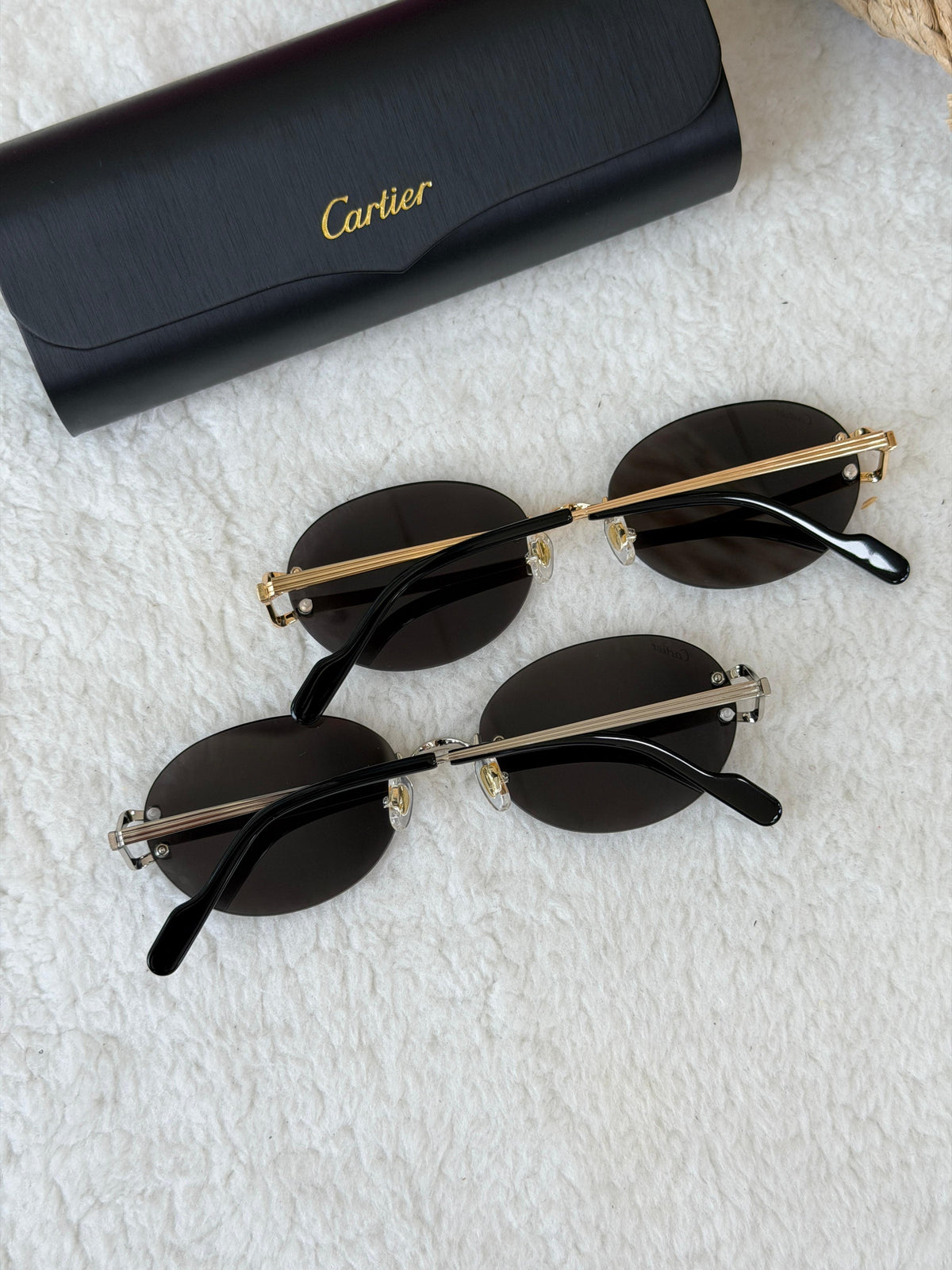 Cartier Eyewear oval-frame Sunglasses