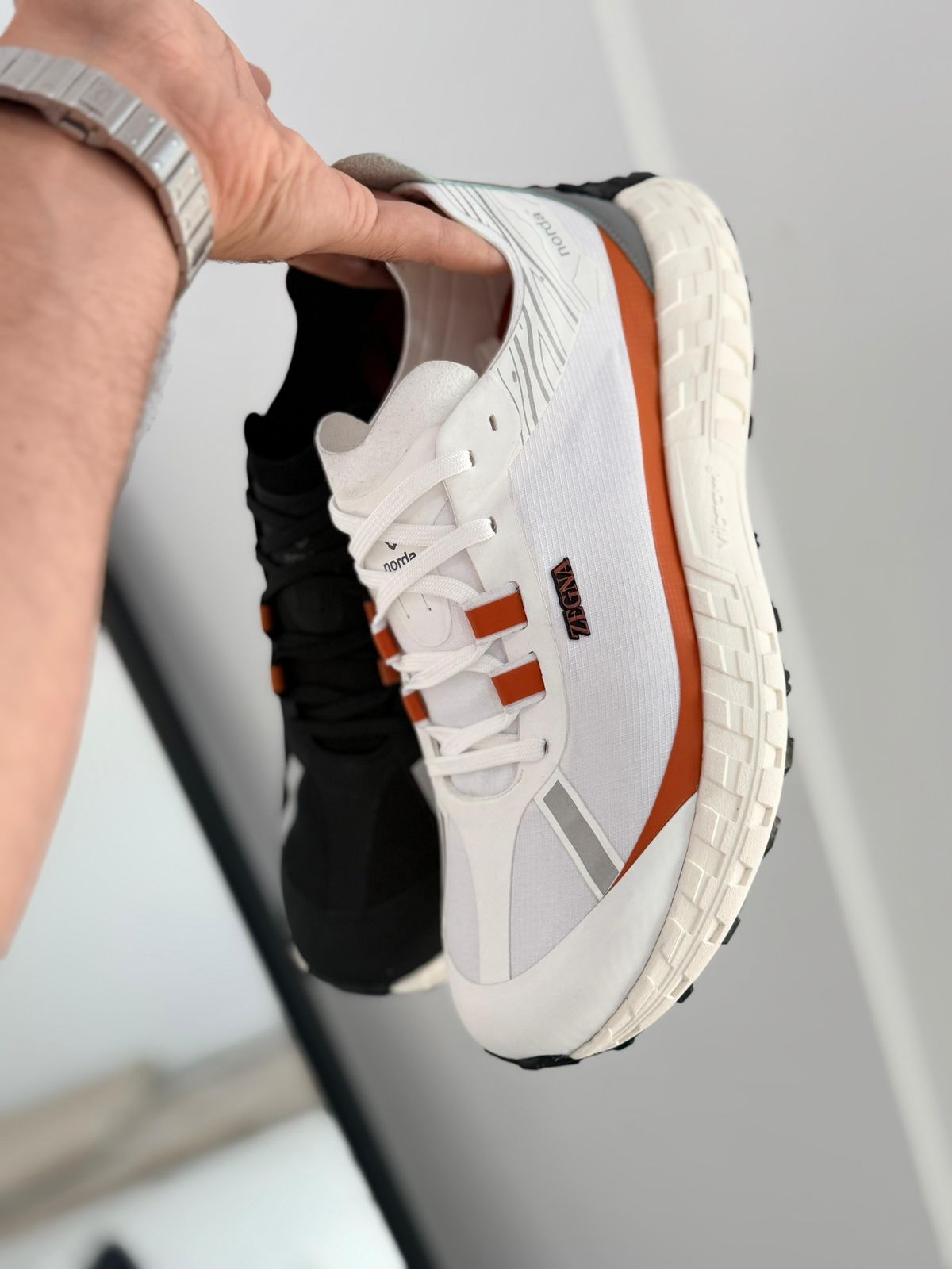 ZEGNA x nord White Sneakers