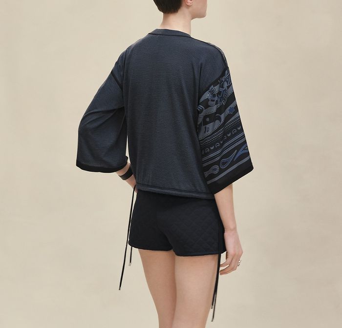 Hermes ETRO paisley-print T-shirt
