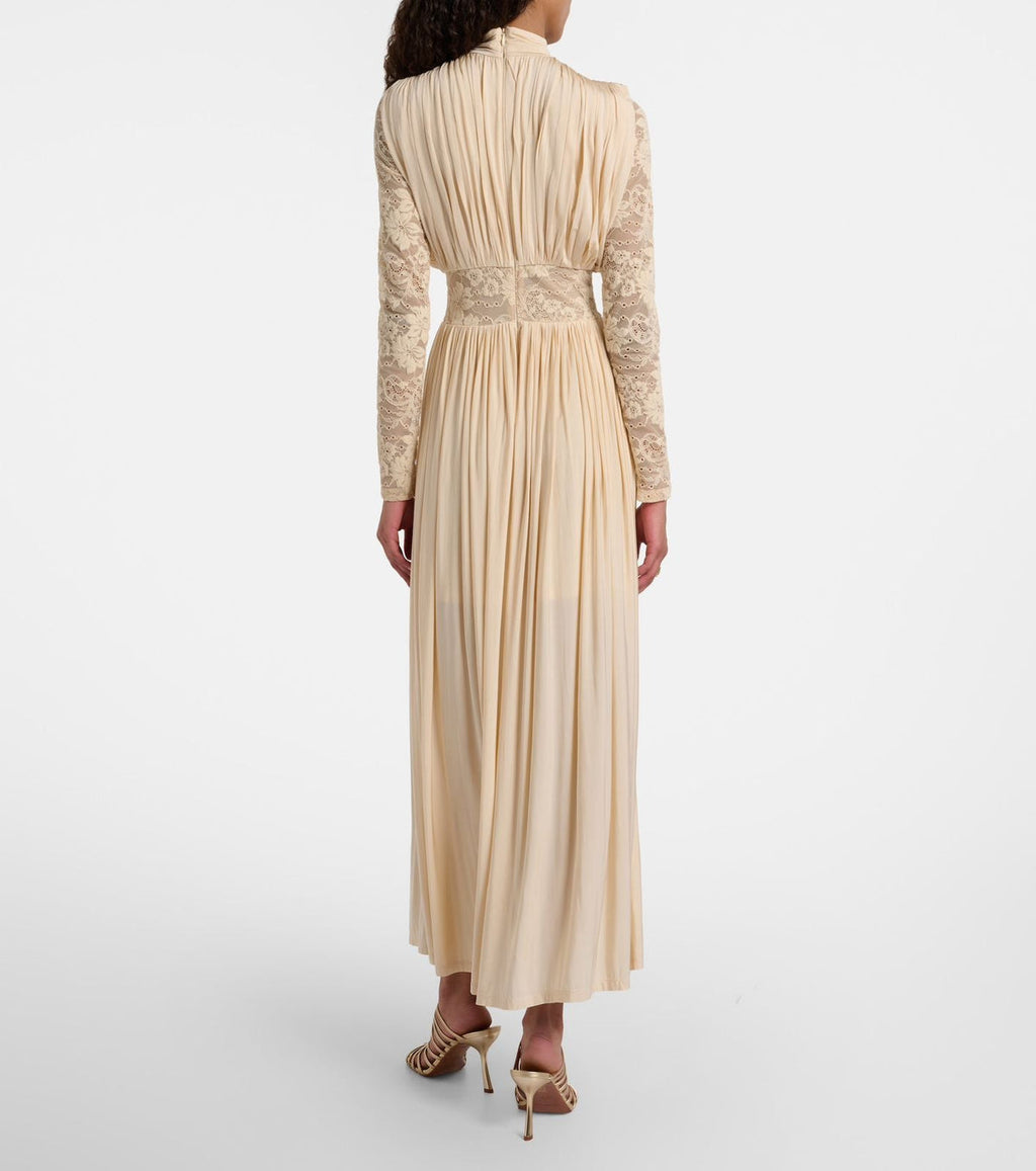 Zimmermann Neutral Rebellion Draped Dress