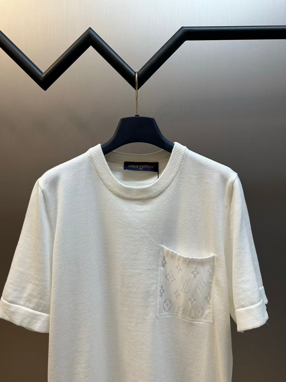 Louis Vuitton White Logo Cotton T-Shirt