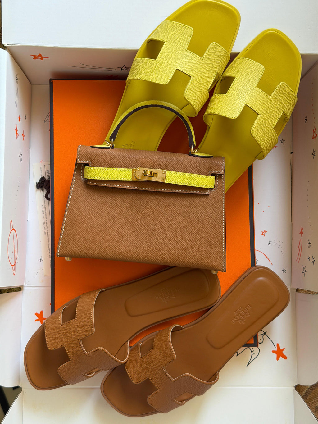 Hermes Mini Kelly 19cm Hand Made