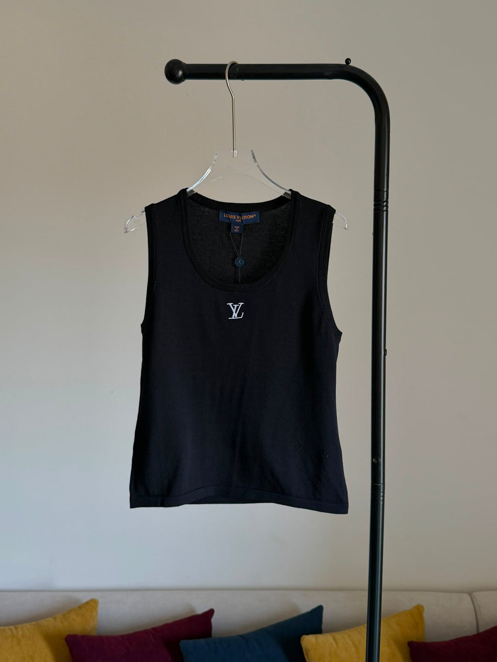 Louis Vuitton Ribbed Tank Top