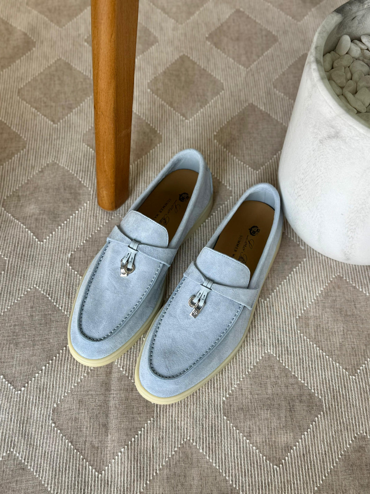 LORO PIANA Summer Charms Walk Loafers