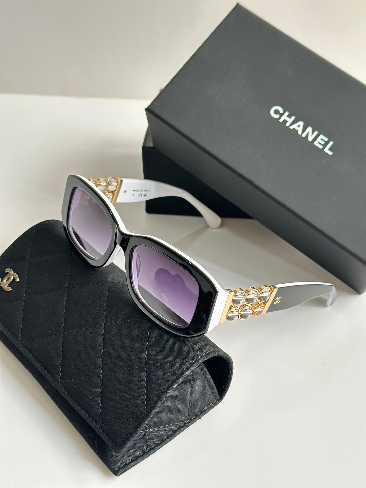 CHANEL Oval Sunglasses