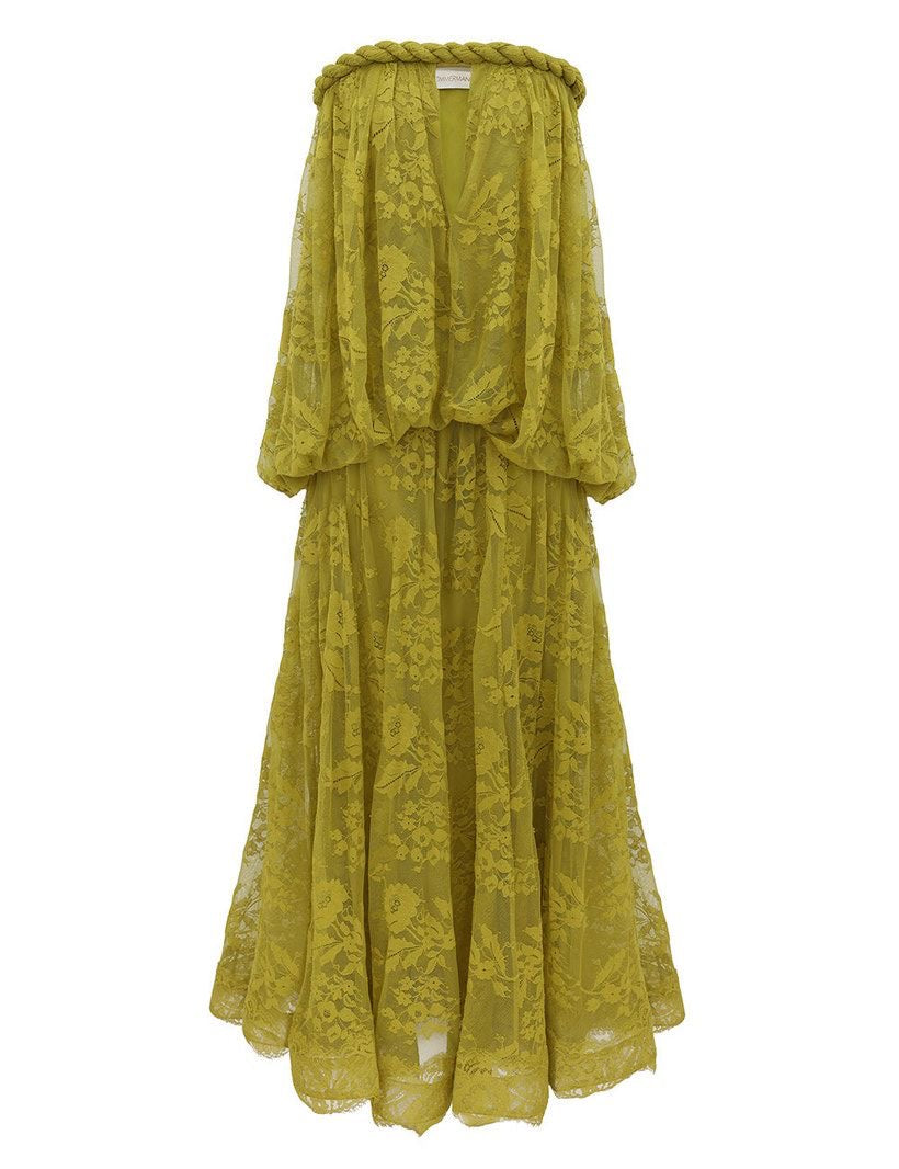 ZIMMERMANN Luna flower-lace Maxi Dress