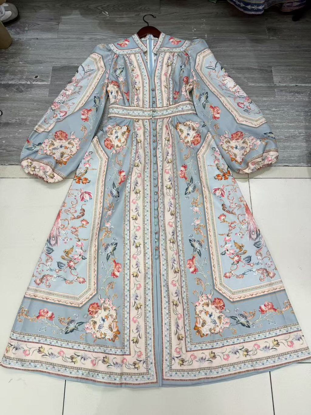 ZIMMERMANN Roselight floral-print Dress