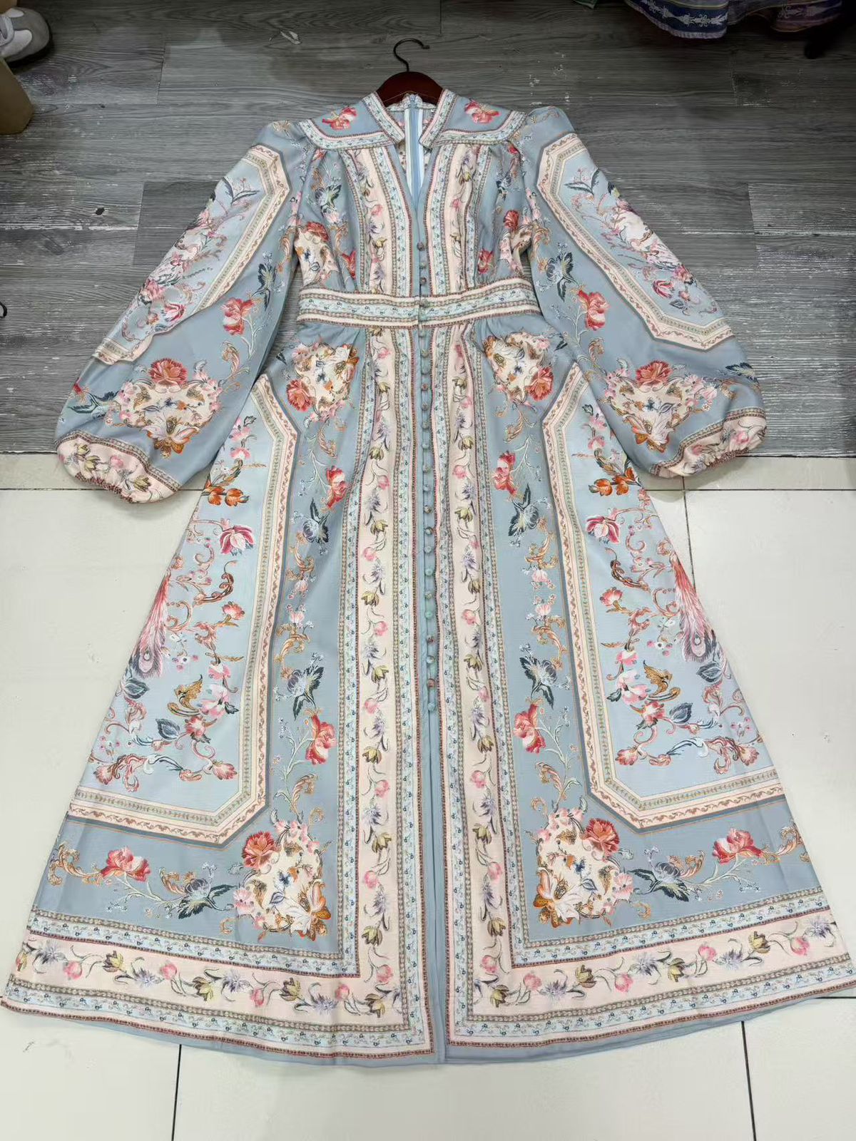 ZIMMERMANN Roselight floral-print Dress