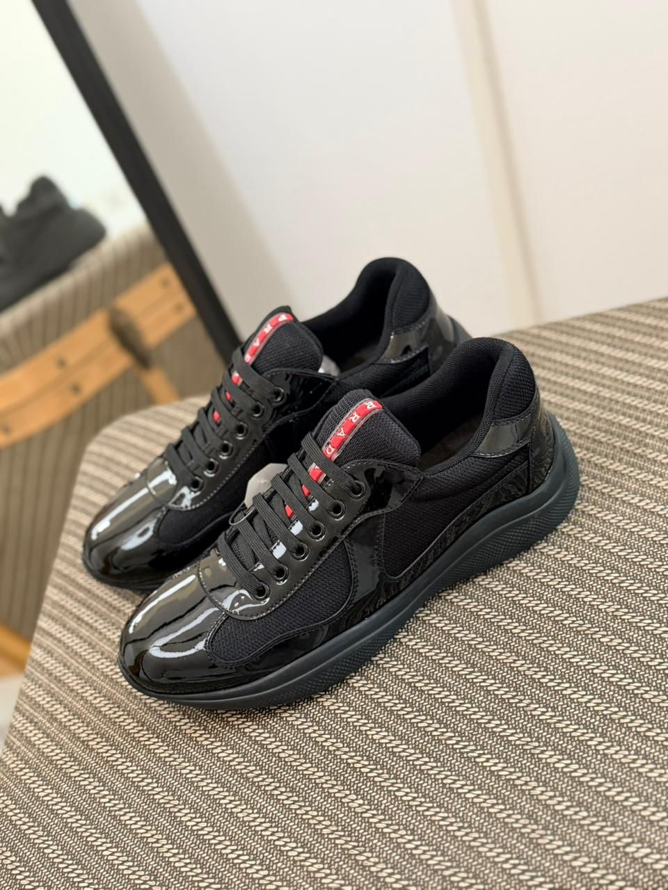 Prada Panelled Chunky Sneakers