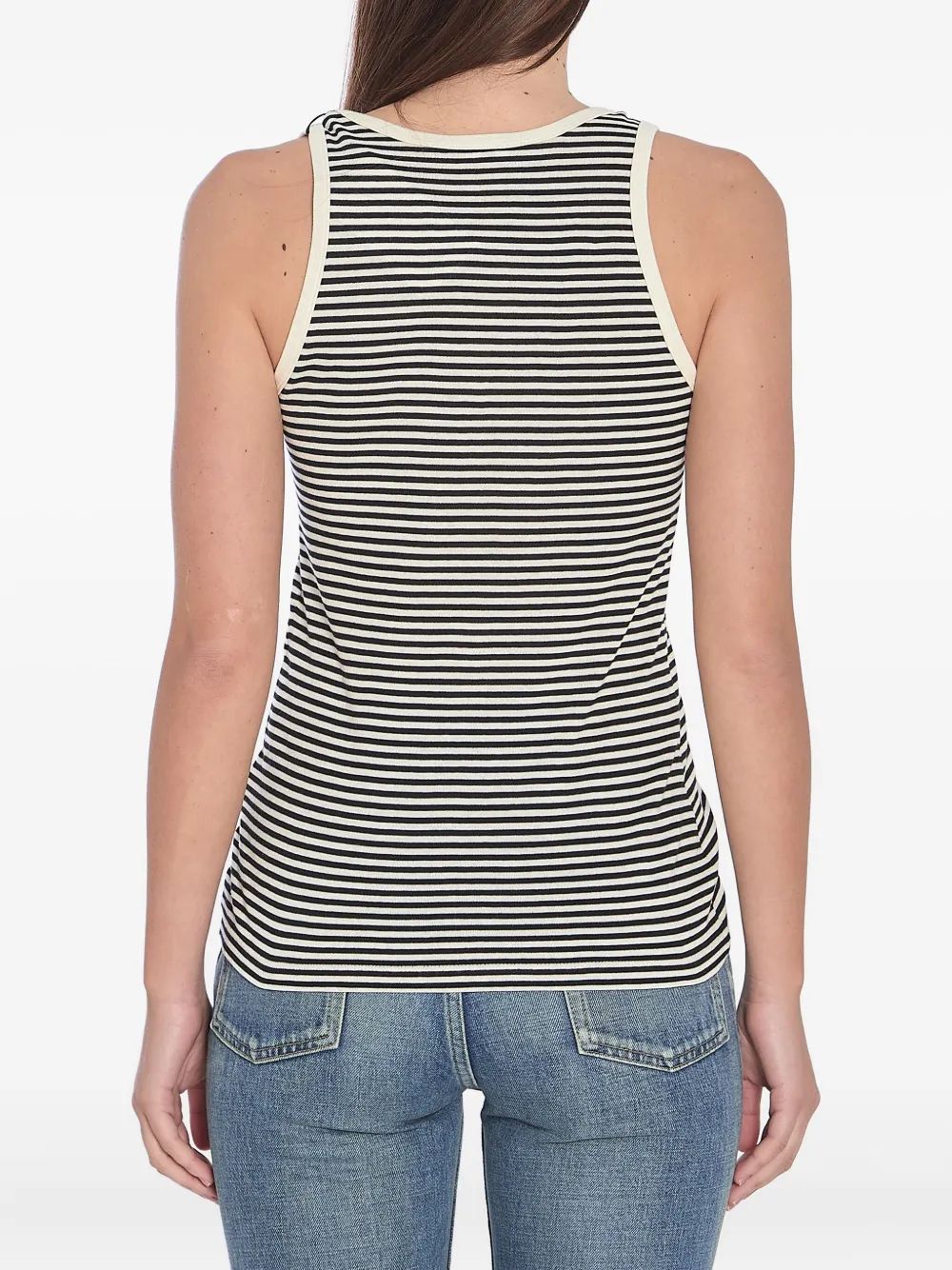 Saint Laurent Striped Tank Top