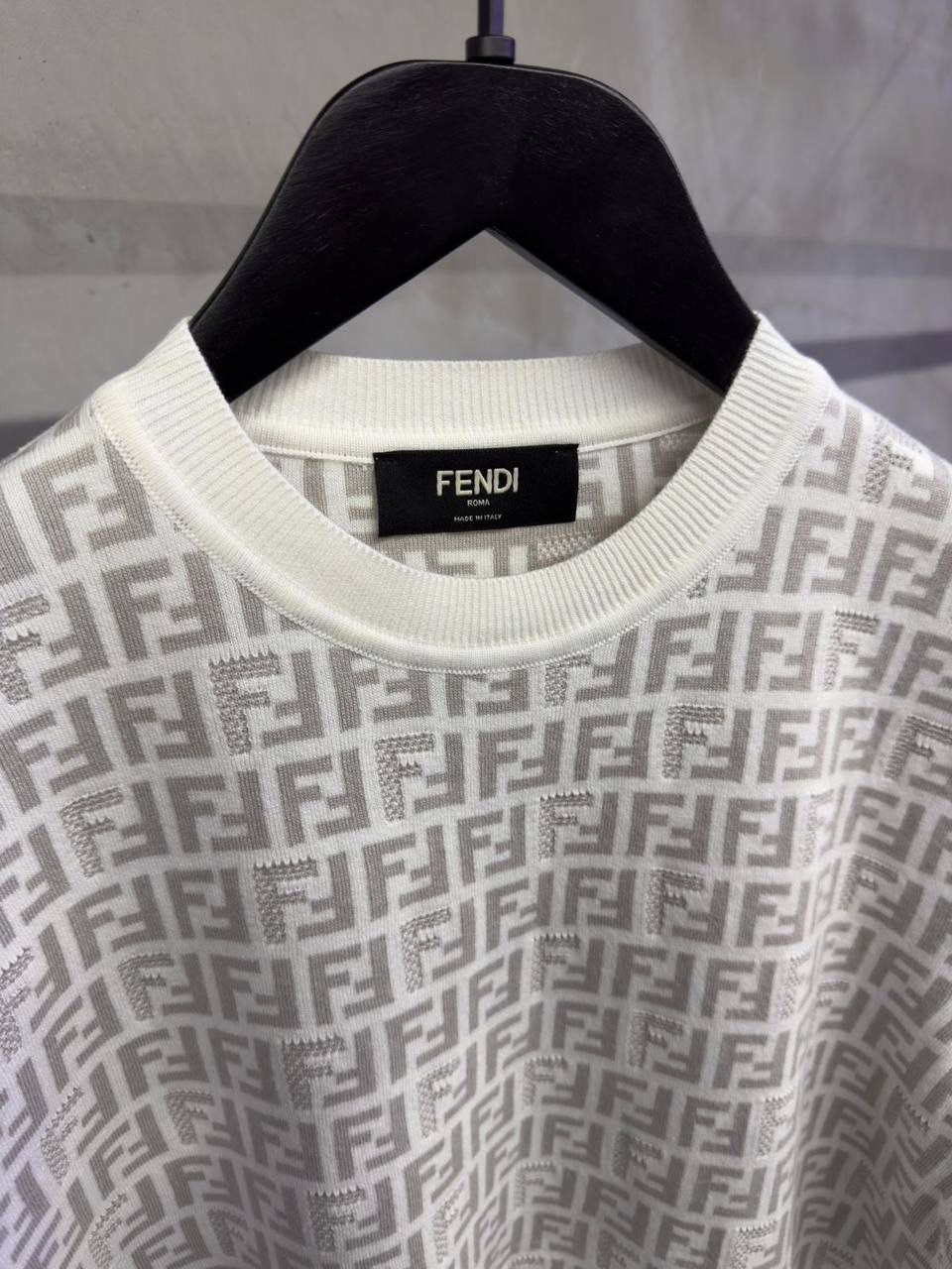 Fendi Jumper Fabric White