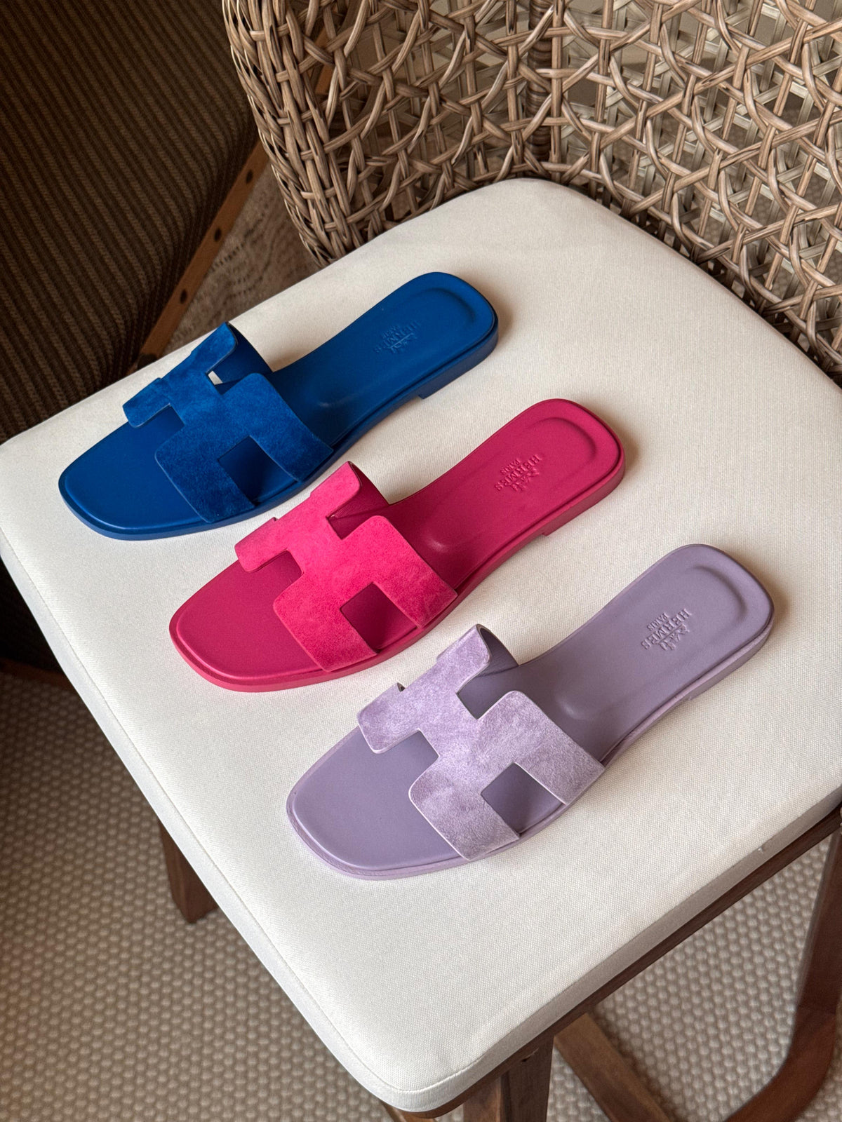 Hermes Oran Sandal Goatskin