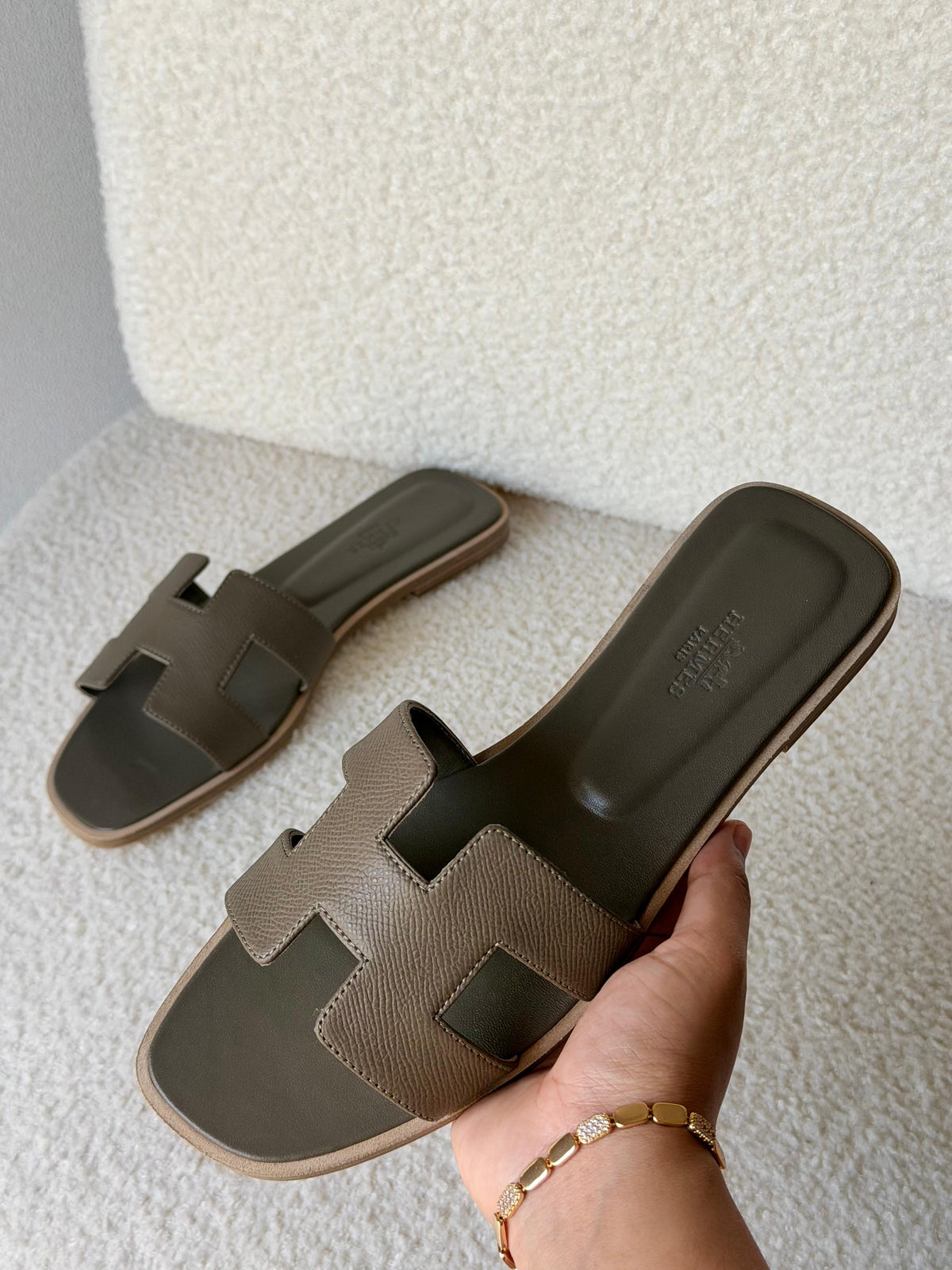 Hermes Oran Sandals