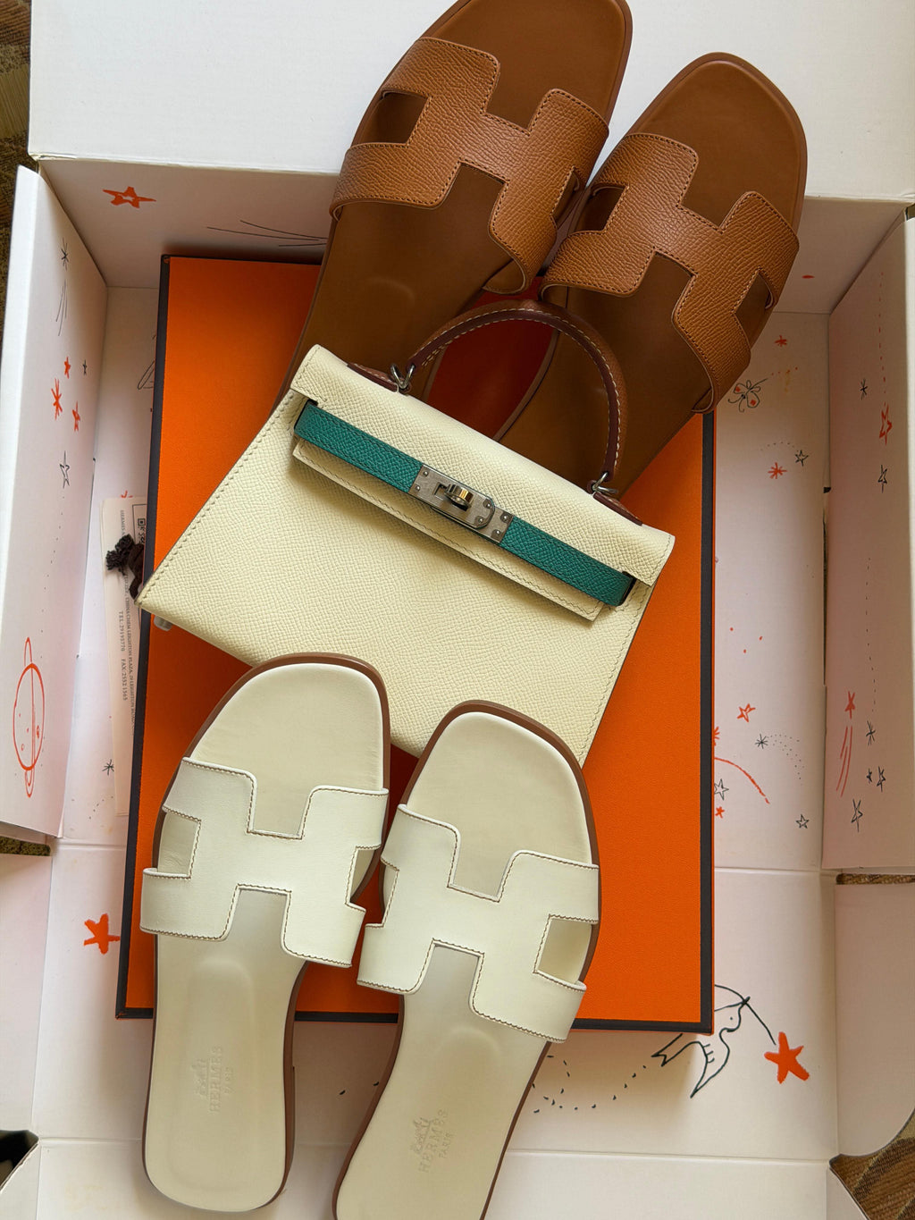 Hermes Mini Kelly 19cm Hand Made