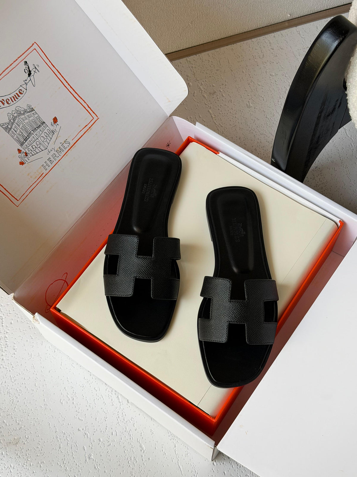 Hermes Oran Sandals