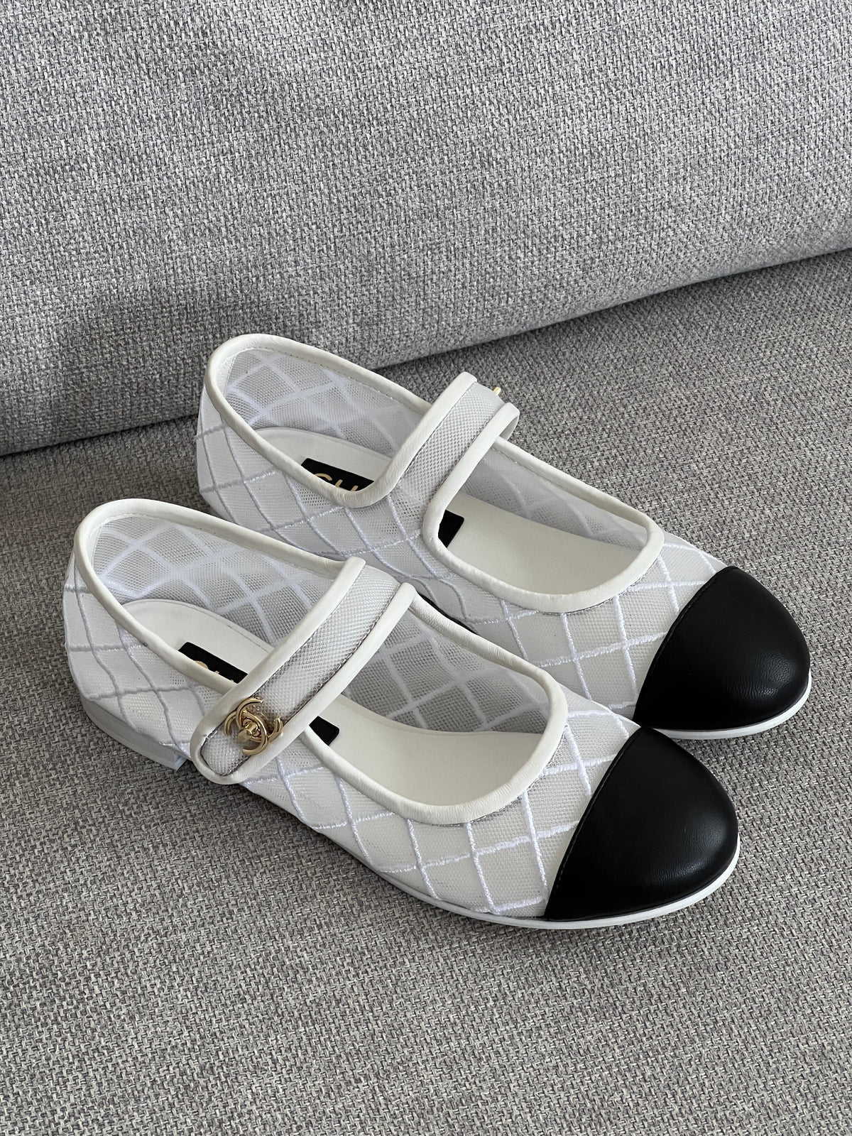 CHANEL Mary Jane Ballet Flats