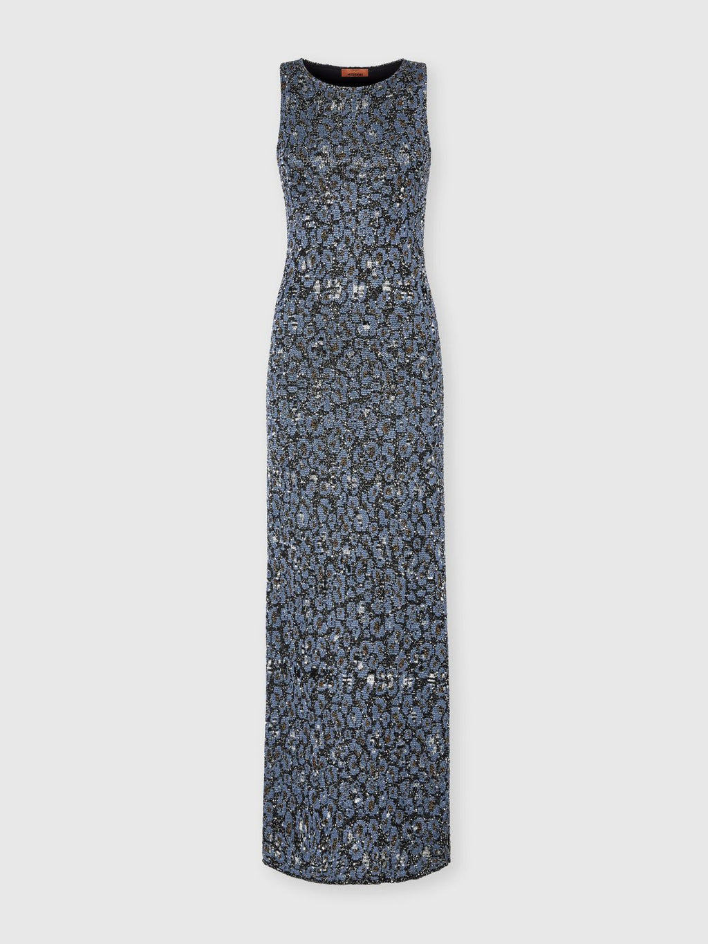 Missoni Vestido largo con cuello