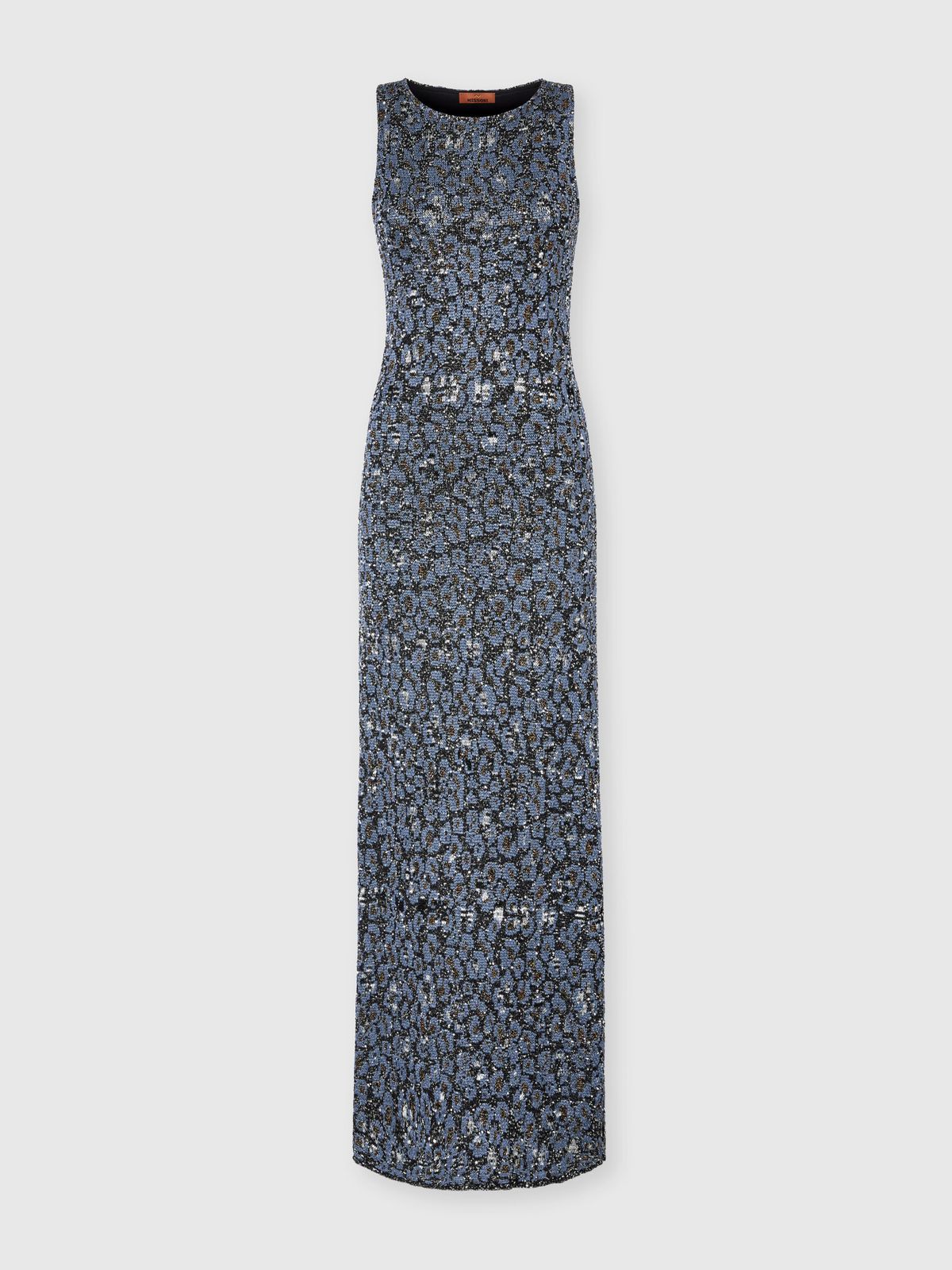 Missoni Vestido largo con cuello