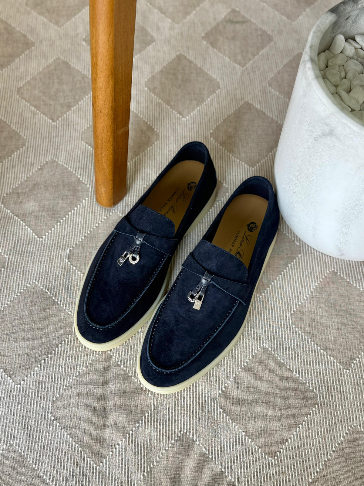 LORO PIANA Summer Charms Walk Loafers