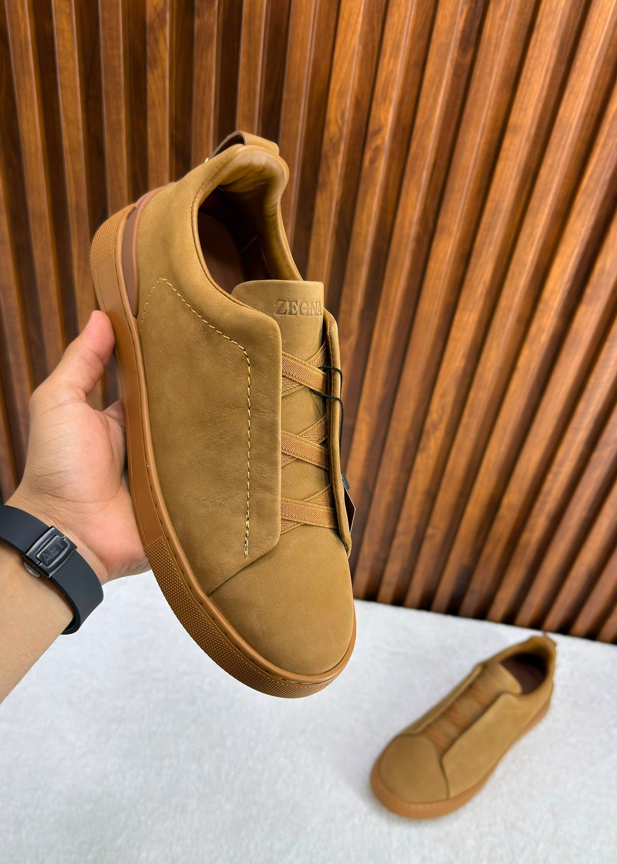 ZEGNA Triple Stitch sneakers