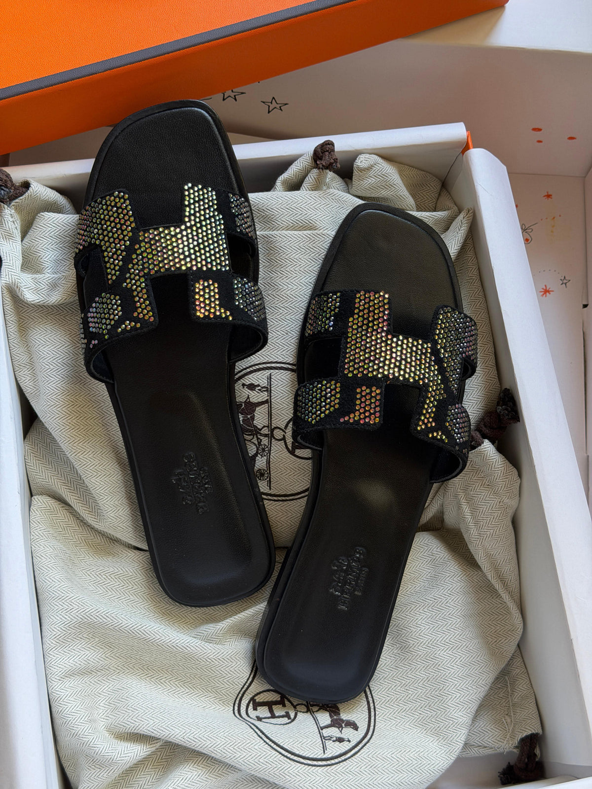 Hermes Oran Sandals