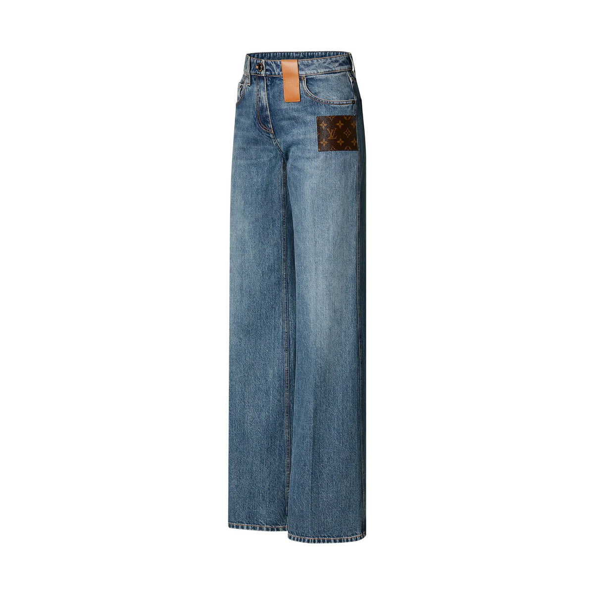 Louis Vuitton Monogram Flared Jeans