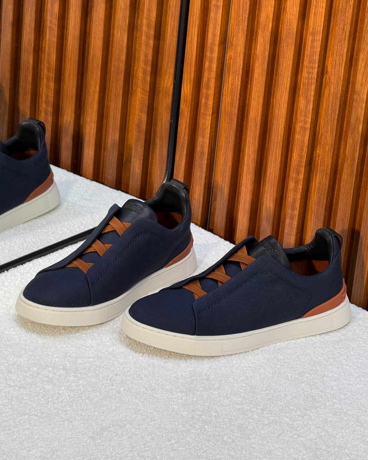 Zegna Triple Stitch Sneakers