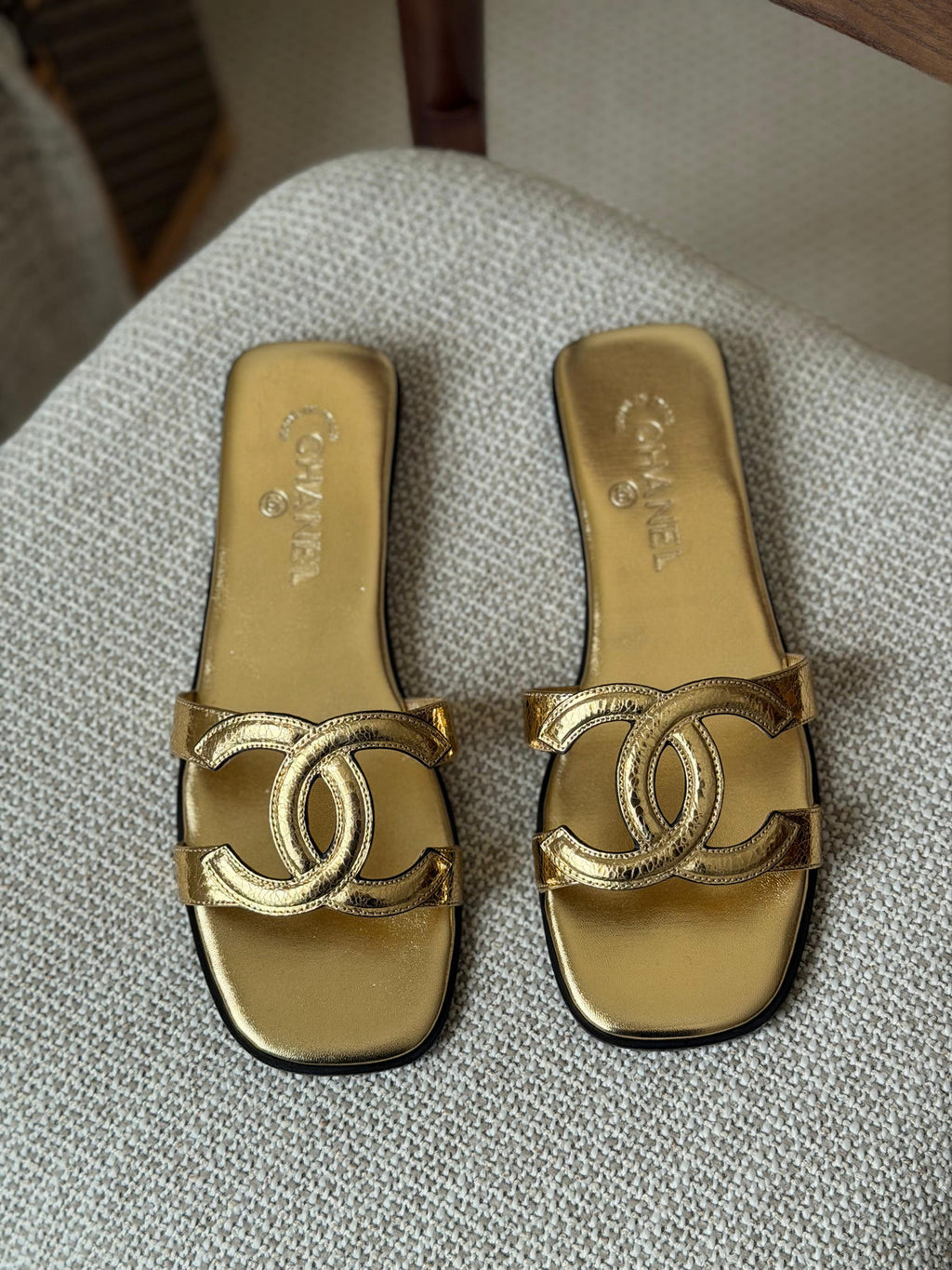 Chanel Laminated Calfskin