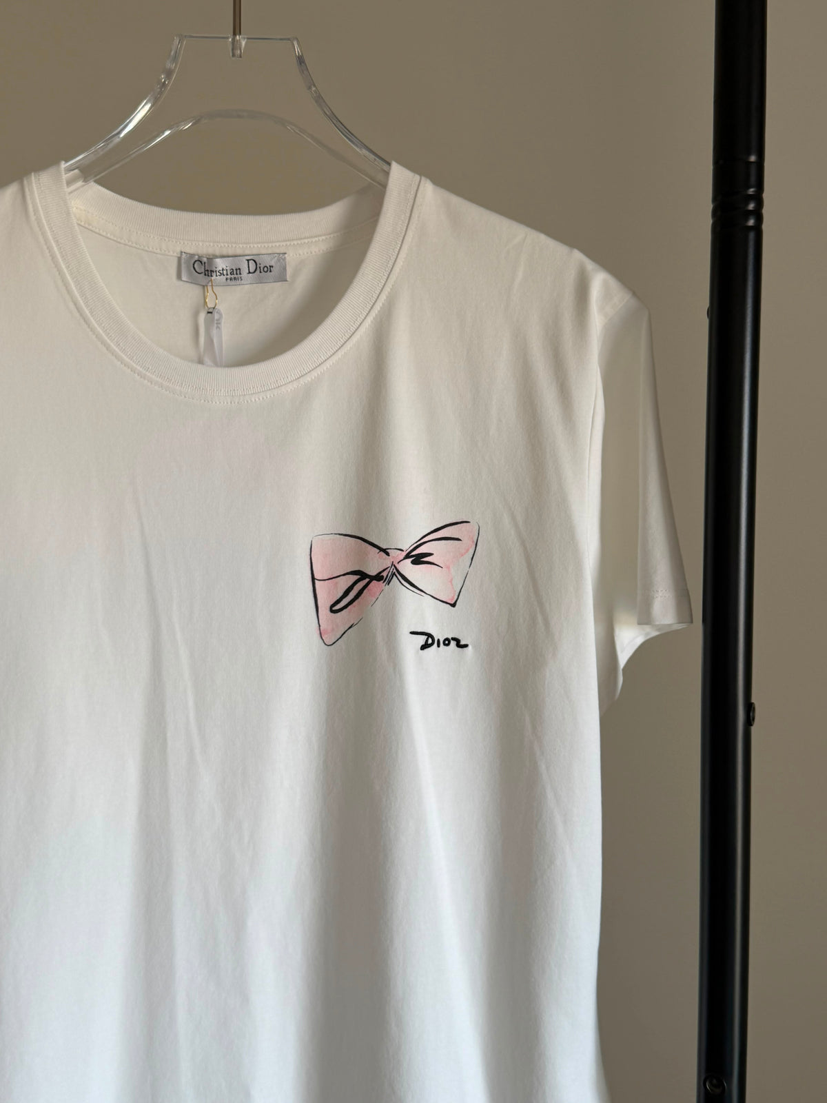 Dior Fitted T-Shirt White Cotton