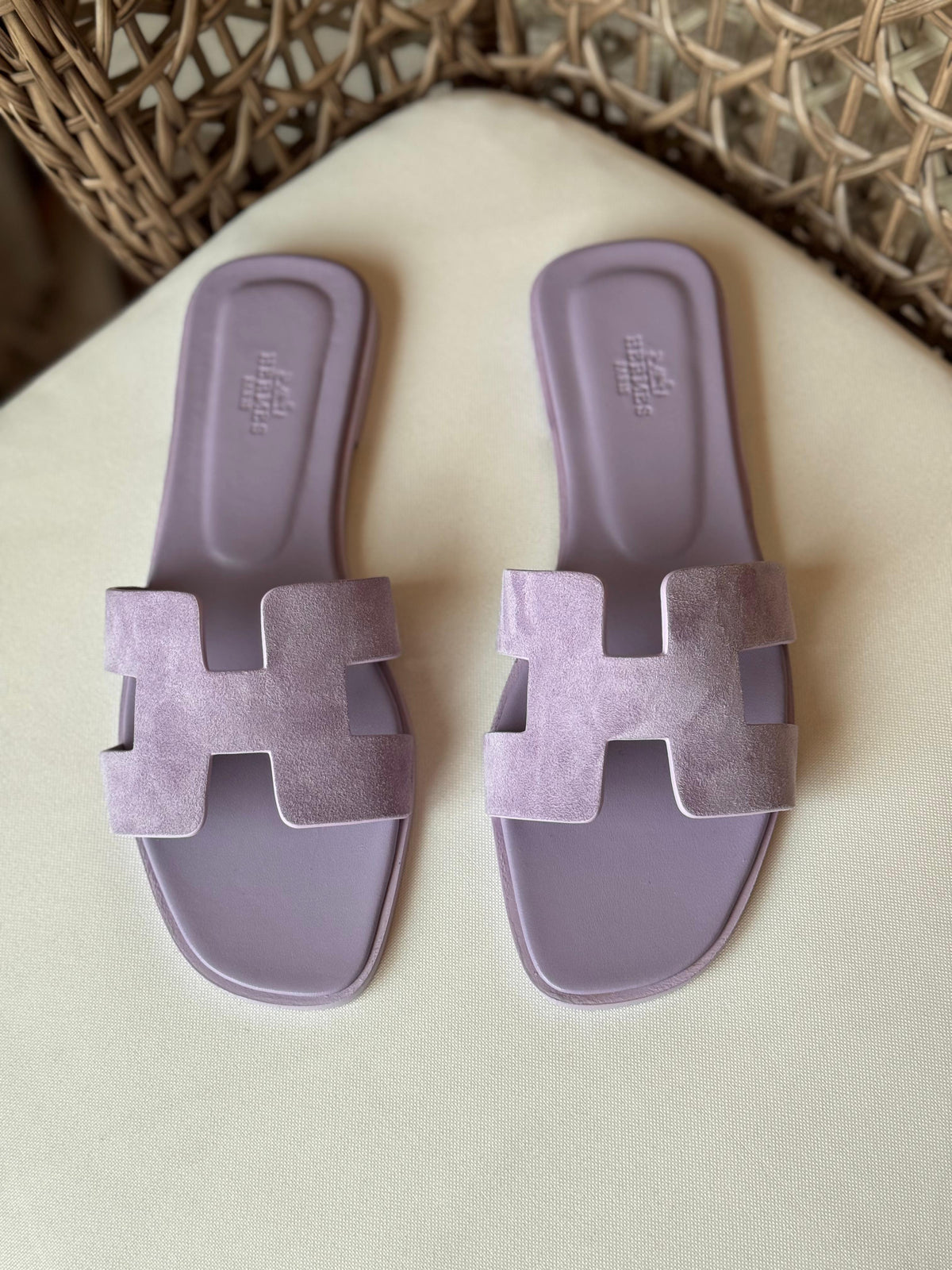 Hermes Oran Sandal Goatskin