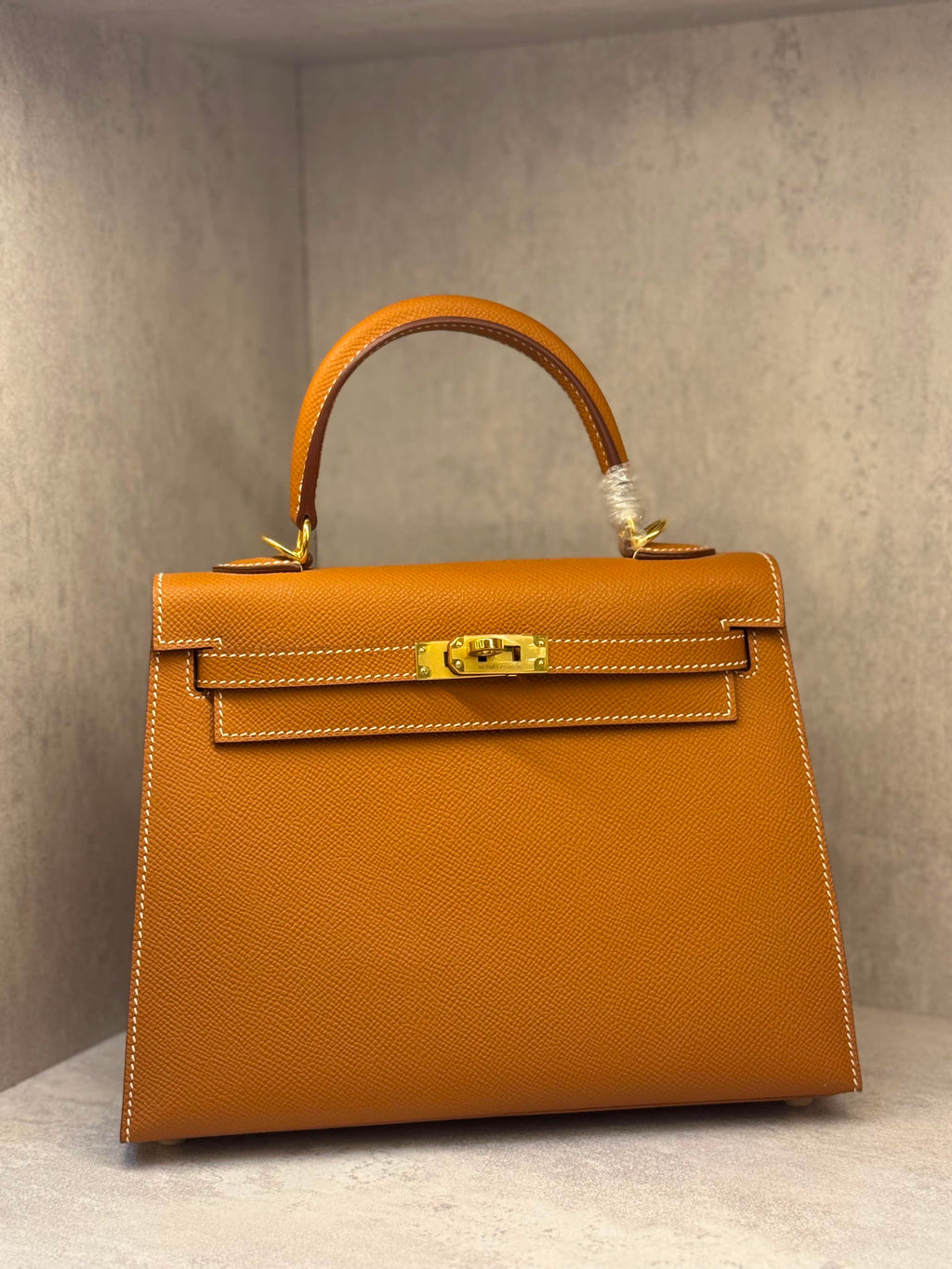 Hermes Mini Kelly 19cm Hand Made