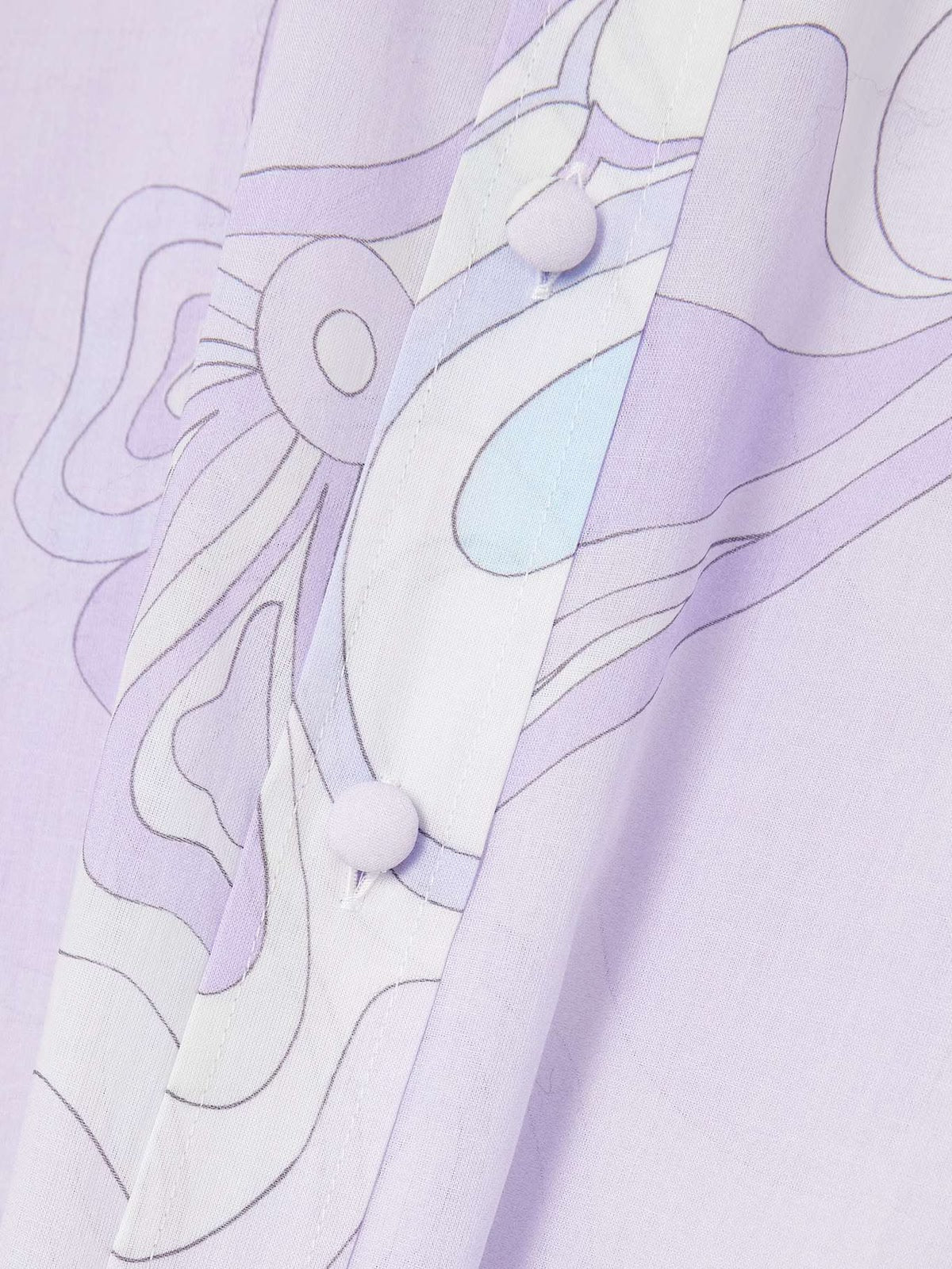 Pucci Purple Orchidee-print Maxi