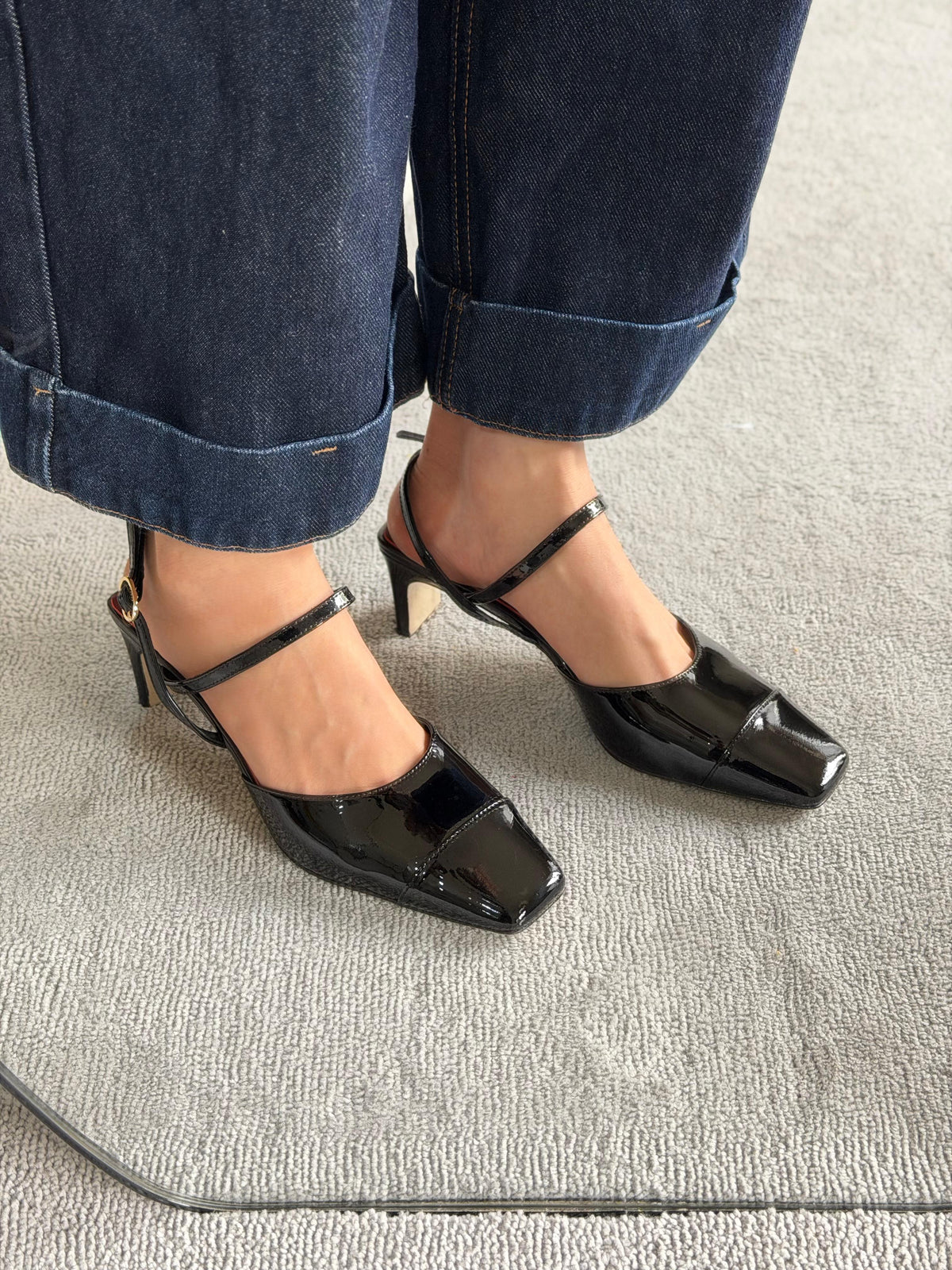Chanel Slingbacks in Patent Calfskin