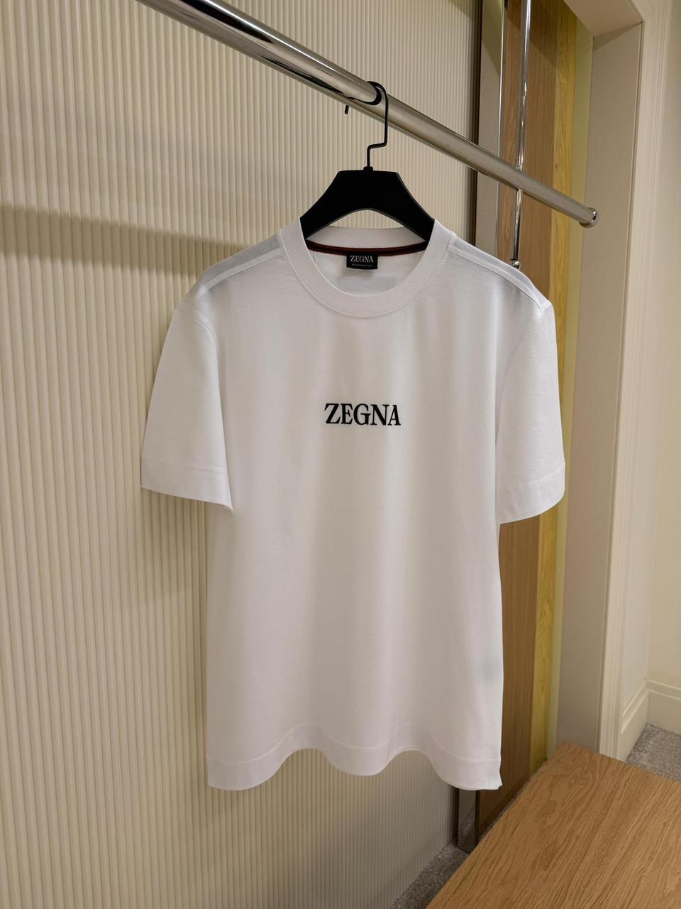 Zegna logo-print crew-neck T-shirt