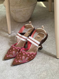 FENDI Colibrì slingback pumps