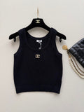 Chanel Sleeveless Tops